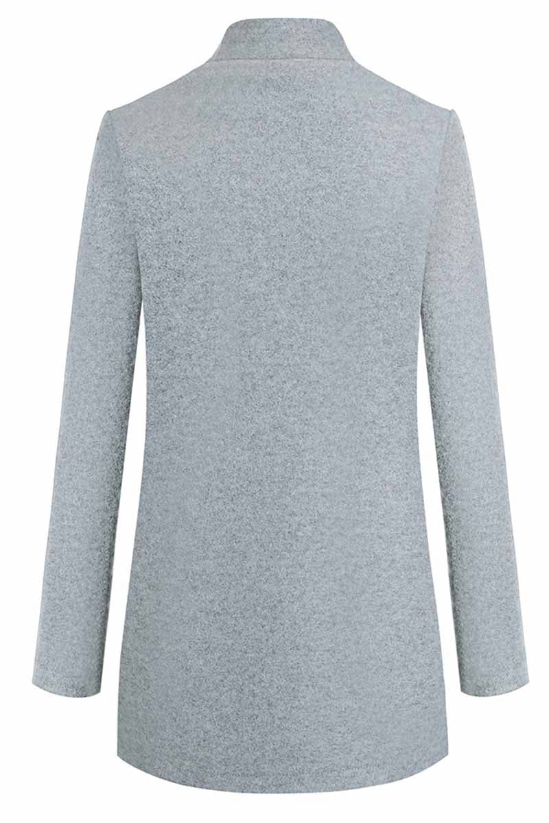 Veste Chic à Col Haut