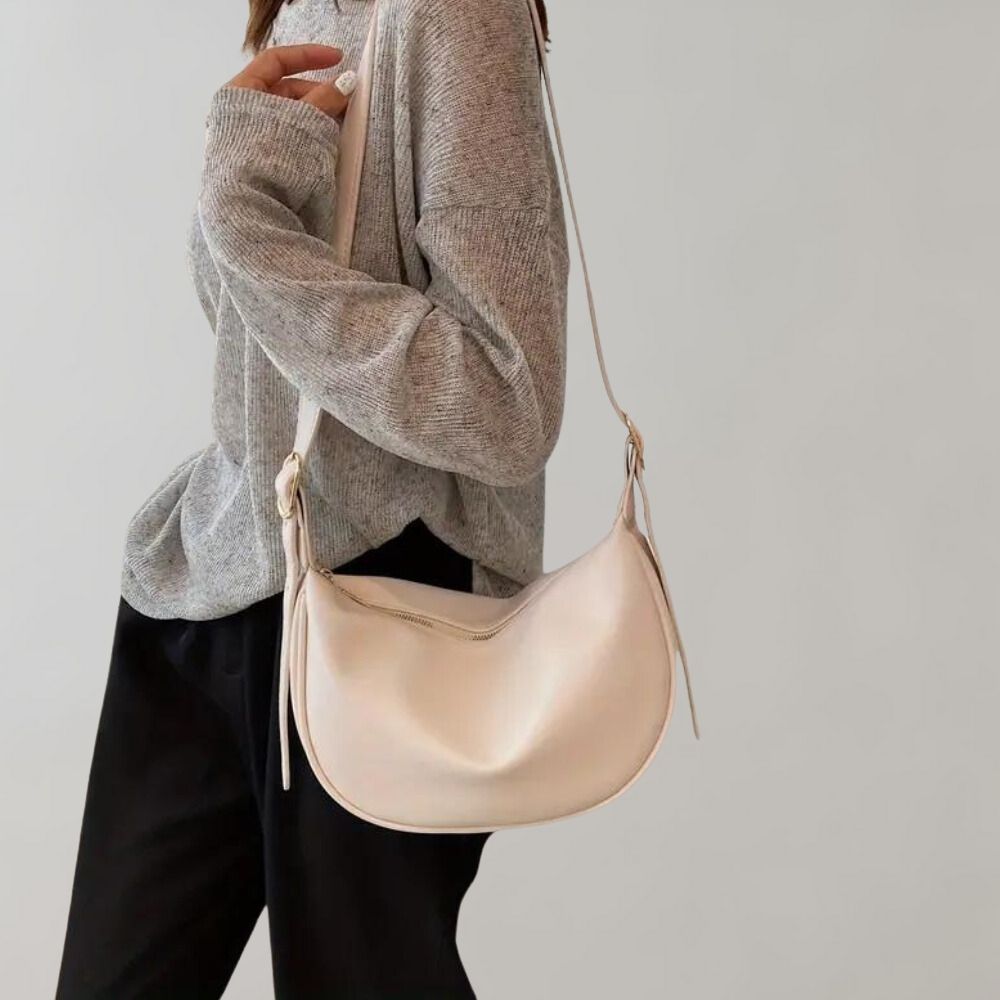 Chic Sac Bandoulière en Simili Cuir – Élégance Minimaliste