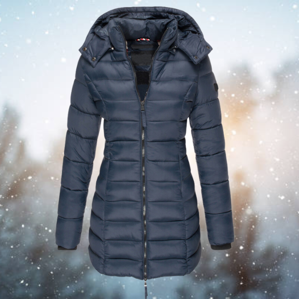 Veste chic et waterproof pour femmes, parfaite pour l'hiver