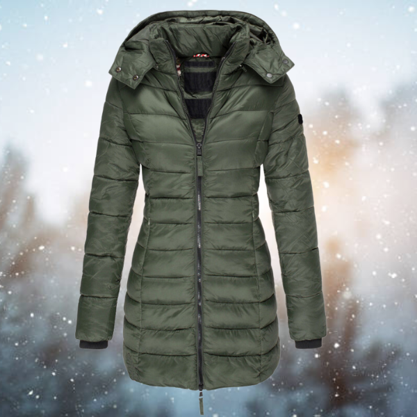 Veste chic et waterproof pour femmes, parfaite pour l'hiver