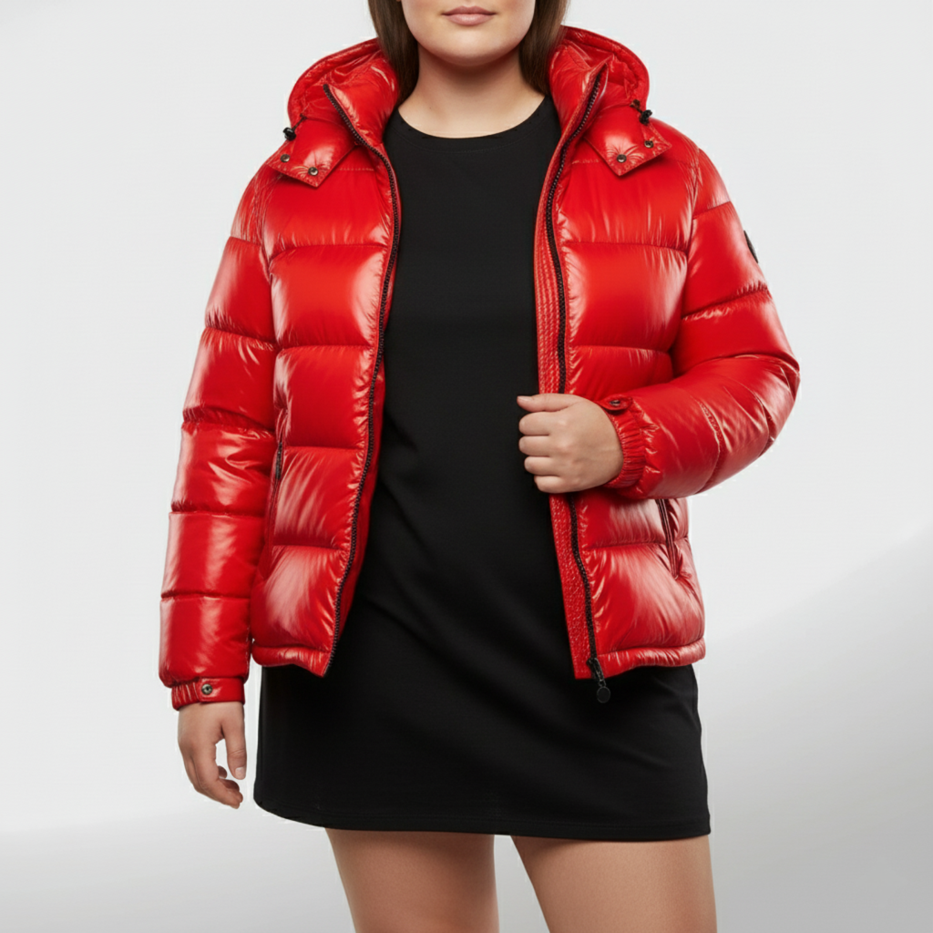 Manteau Puffer Isolé pour Femmes en Grandes Tailles