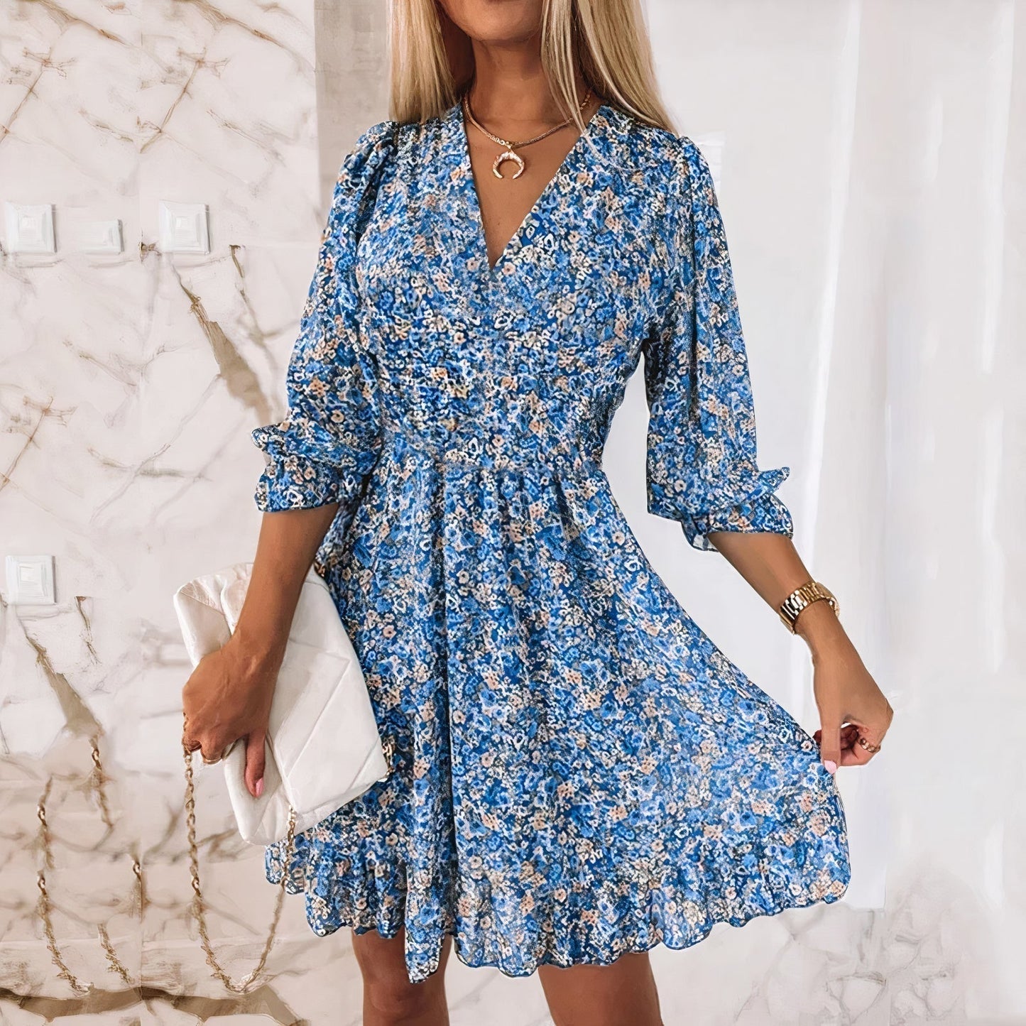 Robe d'été bohème chic