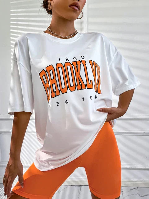 T-shirt oversize au style vintage Brooklyn