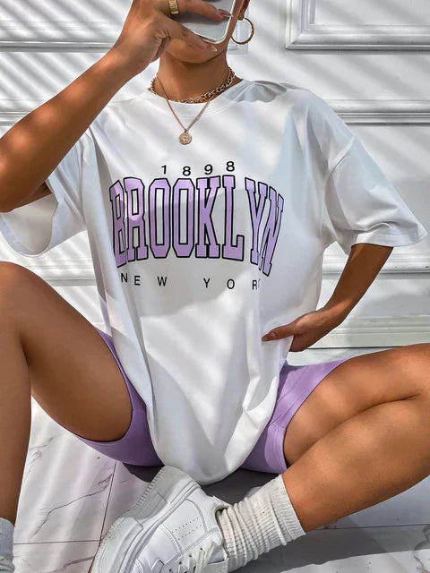 T-shirt oversize au style vintage Brooklyn