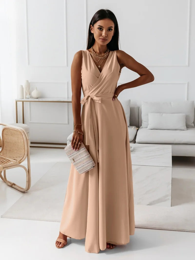 Robe Femme à Col en V