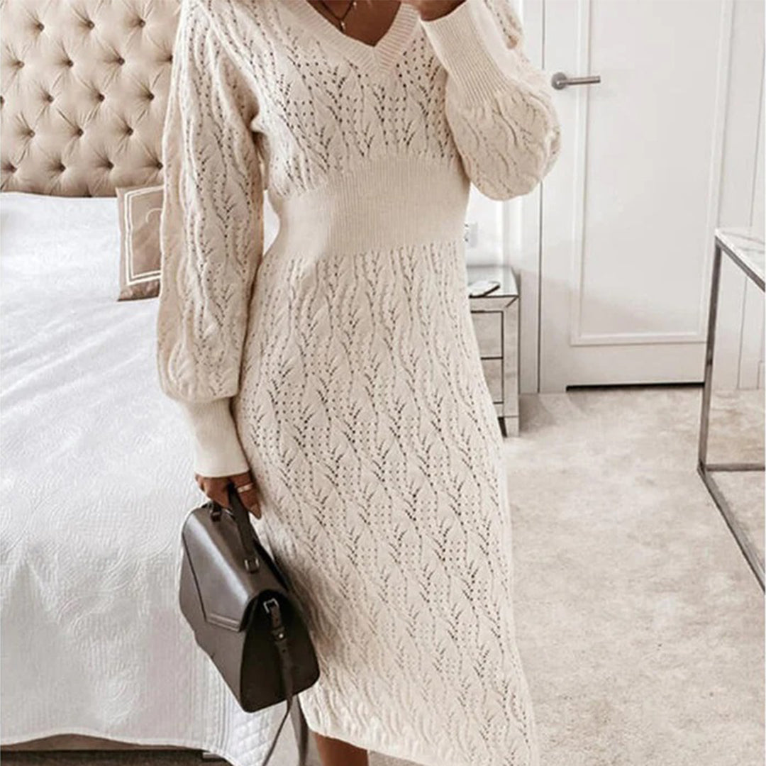 Chic et Confortable Robe en Tricot