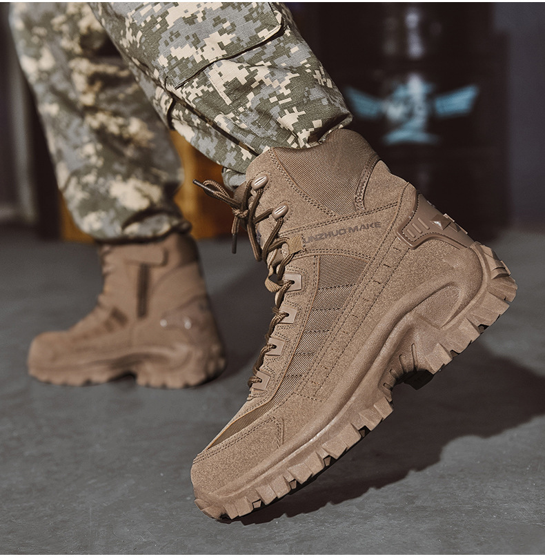 Bottes Militaires Chic pour l'Hiver